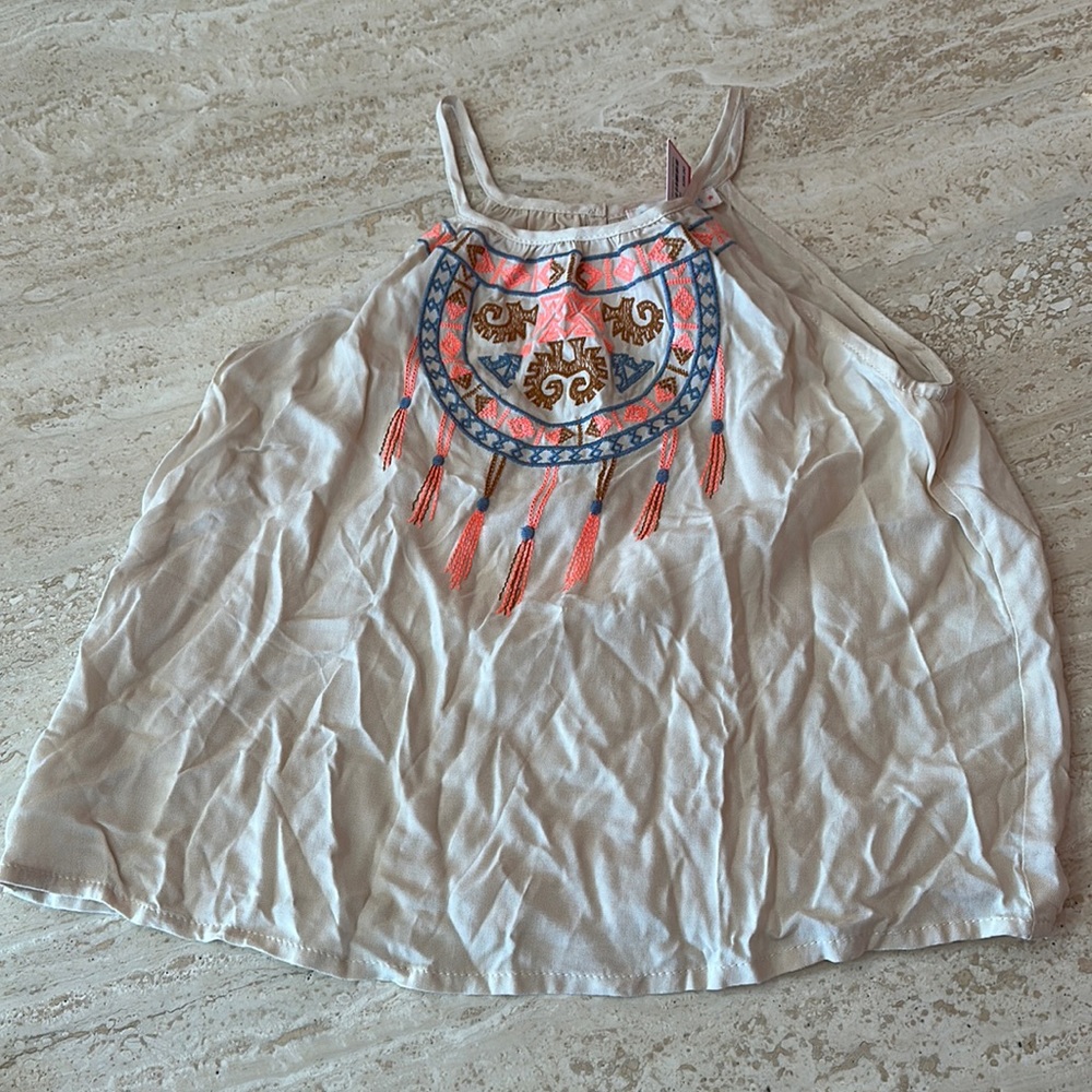 NWT Flying Tomato Indian Summer Top (girl’s size Medium)